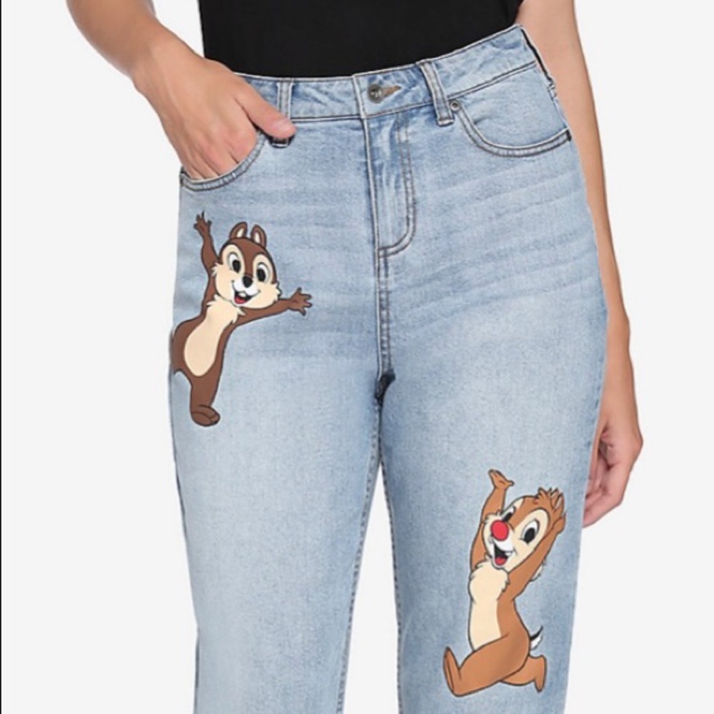 Chip n Dale Mom jeans